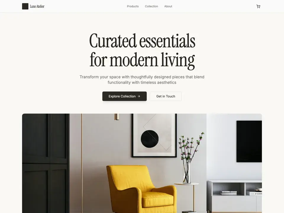 Curated Essentials for Modern Living