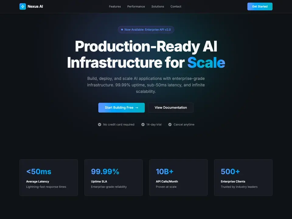 Production-Ready AI Infrastructure