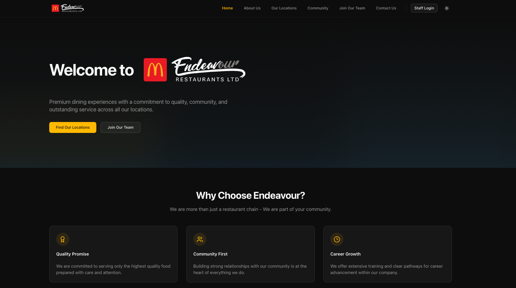 Endeavour Restaurants Ltd